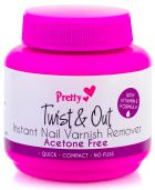 Dissolvant pour vernis à ongles Twist &amp; Out