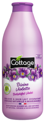 Lait de Violette Bain et Gel Douche 750 ml