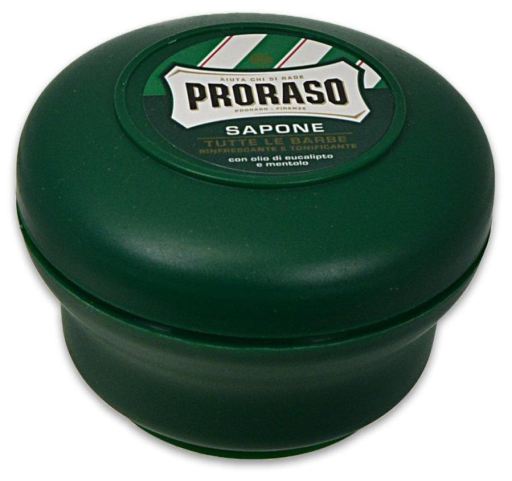 Savon à Raser Rafraîchissant Green Line en pot 150 ml