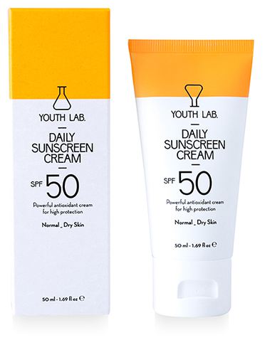 Crème Solaire Quotidienne Spf 50 peaux normales et sèches 50 ml