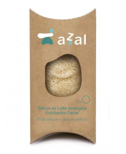 Disques pour Peeling Visage Luffa Ecologique 3 unités