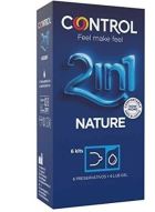 Duo Nature Préservatif 2 en 1 + Gel 6 unités