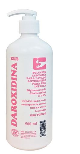 Daroxidina Gommage Clorhex Savon Solution 500 cc