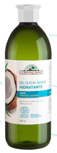 Gel de bain hydratant à la noix de coco 600 ml