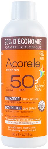 Recharge Spray Solaire Enfant SPF 50 150 ml