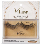 Faux cils v Luxe Remy inspiré perle