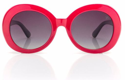 Lunettes de soleil Jackie 15182 Rouge 55 mm