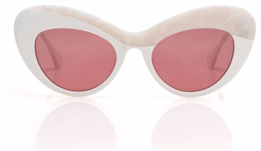 Lunettes de soleil Marilyn 15161 Blanc 55 mm