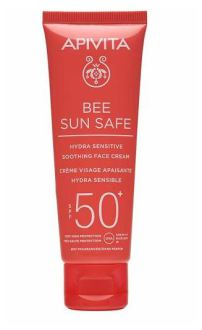 Bee Sun Safe hydra sensitive Crème visage apaisante spf50 + 50 ml