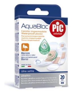 Aquabloc Mix Pansements imperméables 20 unités