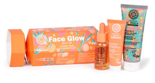 Set Oblepikha C-Berrica Face Glow 3 Pièces