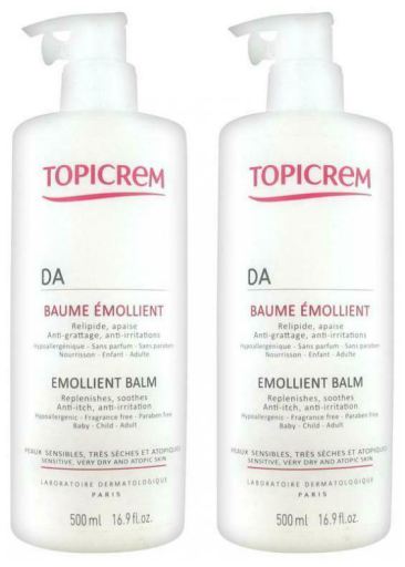 DA Baume Émollient 2 x 500 ml