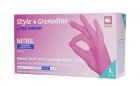 Gants Nitrile Rose 100 unités