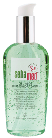 Gel d&#39;aloès dermohydratant