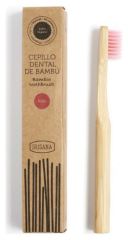 Brosse à Dents Enfant Bio Bambou Rose