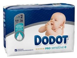 Diaper Pro Sensitive T2 couches 4-8 Kg 36 unités