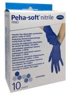 Gants fins en nitrile doux P 10 unités