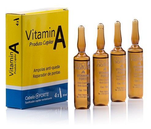 Ampoules Vitamine A 4x10 ml