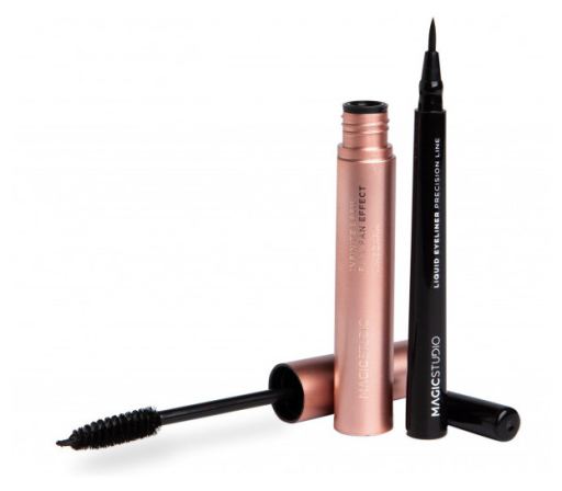 Eye-liner liquide tremblant + mascara volume