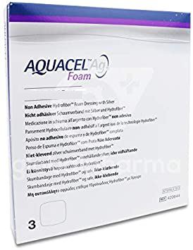 Aquacel Ag Mousse Pansement 3 Unités