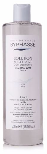 Solution Micellaire Démaquillante au Charbon Actif 500 ml