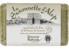 Pain de Savon d&#39;Alep 12% Laurier 100 gr