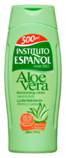 Lotion hydratante à l&#39;aloe vera