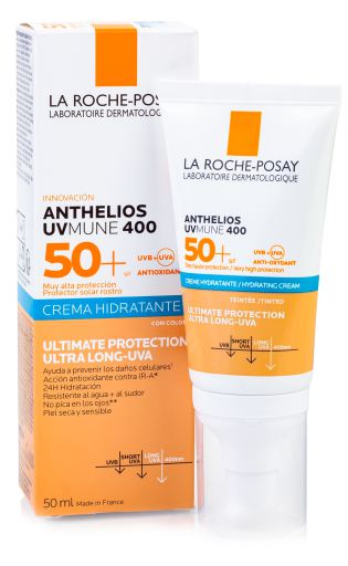 Anthelios UVMune 400 Crème Hydratante Teintée SPF50+ 50 ml