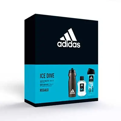 Coffret Eau de Toilette Homme Ice Dive Spray 100 ml + 2 pièces