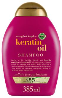 Shampoing anti-casse à l&#39;huile de kératine Ogx 385 Ml