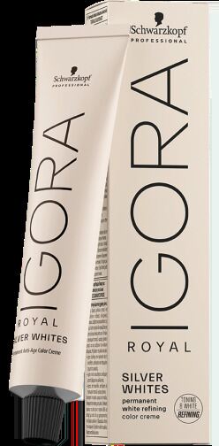 Coloration permanente Igora Royal Silver Whites 60 ml