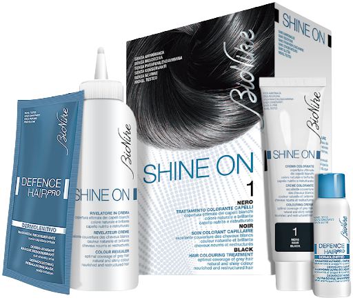 Traitement de couleur de cheveux Shine-On Hs