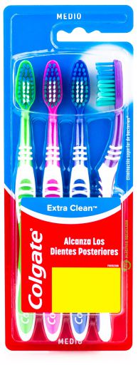 Brosse à Dents Extra Clean 4 Unités