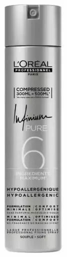 Laque Fixatrice Douce Infinium Pure 300 ml