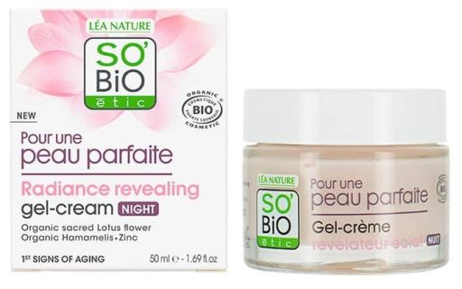 Pour Une Peau Parfaite Gel Crème de Nuit Visage 50 ml