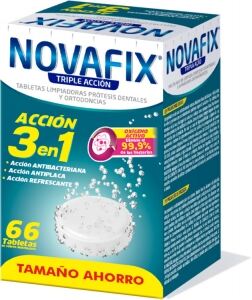 Novafix Comprimés Triple Action 66 Unités