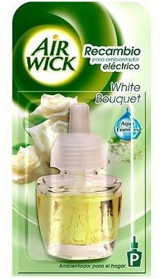 Air-Wick Ambientador Electrico Recambio White Bouquet 19ml