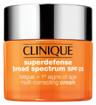 Superdefense Crème Multi-Correction Fatigue + Signes de l&#39;Âge SPF 25 Peaux Grasses