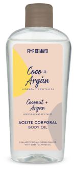 Huile Corporelle Hydratante Noix de Coco et Argan 200 ml