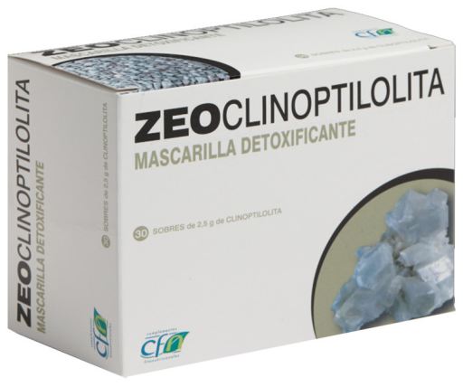 Masque Détoxifiant Zéoclinoptilolite 30 Enveloppes