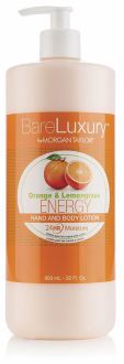 BareLuxury™ Energy Lotion pour le corps à l&#39;orange et à la citronnelle 946 ml