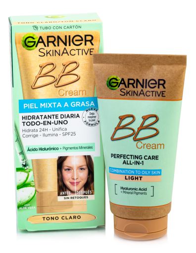 Skin Active BB Crème Matifiante Peaux Mixtes à Grasses 50 ml