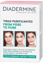 Bandes Purifiantes Peau Normale et Mixte 6 unités