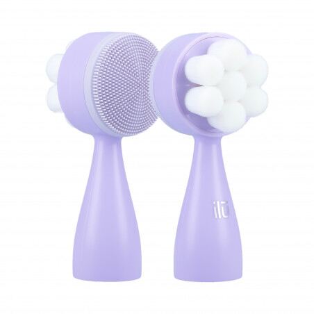 Brosse nettoyante pour le visage violette