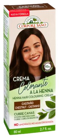 Crème Colorante Henné 80 ml