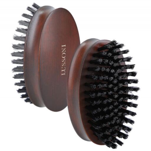 Brosse à barbe en poils végétaliens