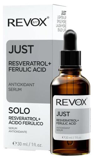 Sérum antioxydant Just Resveratrol + Acide férulique 30 ml