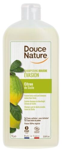 Shampooing Gel Douche Citron 1000 ml