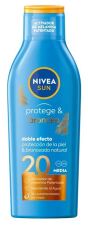 Soleil Protège &amp; Bronzage Lait Solaire 200 ml