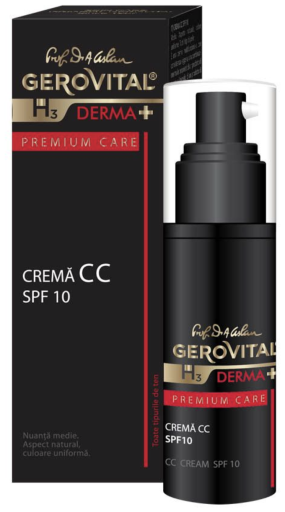 H3 Derma+ Premium Care CC Crème SPF 10 30 ml